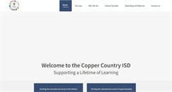 Desktop Screenshot of copperisd.org